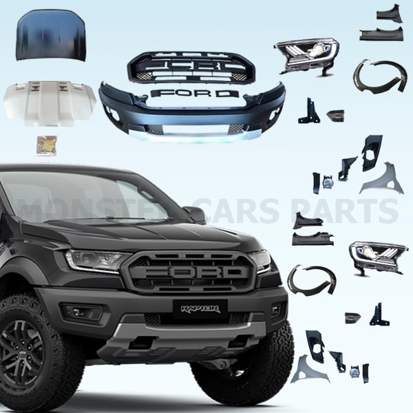 Ford Ranger T6 2012-2016 Body Kit Wide Raptor Type