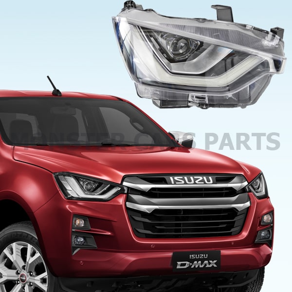 Isuzu D-Max 2019+ | Εμπρόσθια Φανάρια LED Sky