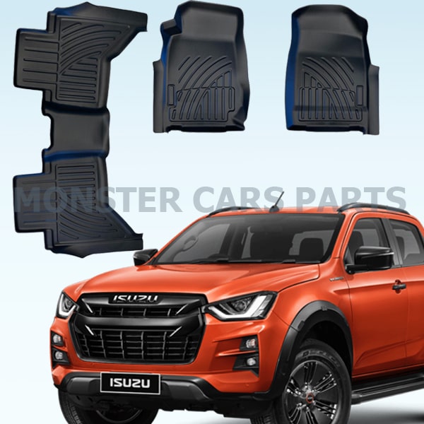 Isuzu D-Max 2012/2016 | Πατάκια TPE εργοστασιακής εφαρμογής 4DRS