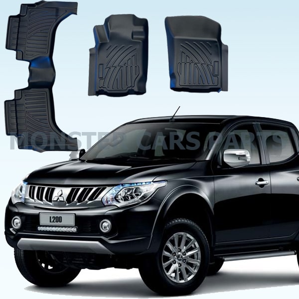 Mitsubishi Triton L200 2015/2019 | Πατάκια TPE – Εργοστασιακής Εφαρμογής 4DRS