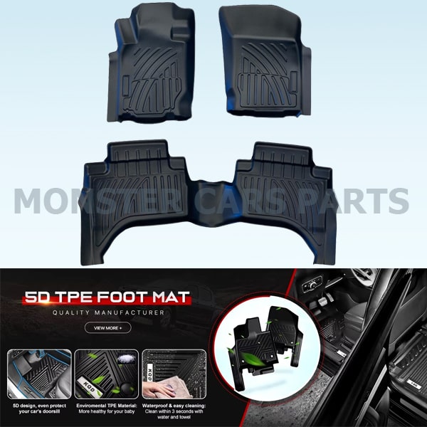 Mitsubishi Triton L200 2015/2019 | Πατάκια TPE – Εργοστασιακής Εφαρμογής 4DRS