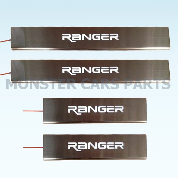 Ανοξείδωτο Μαρσπιέ Με Led Ford Ranger T6 2012/2016