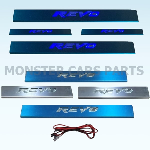 Ανοξείδωτο Μαρσπιέ Με Led Toyota Hilux Revo 2015/2020