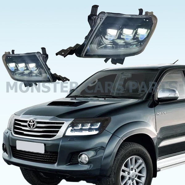 Toyota Hilux Vigo 2012/2015 | Εμπρόσθια Φανάρια LED Joker