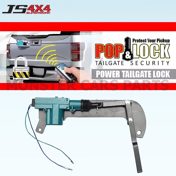 Isuzu D-Max 2006-12-Electromagnetic Tailgate Lock-1