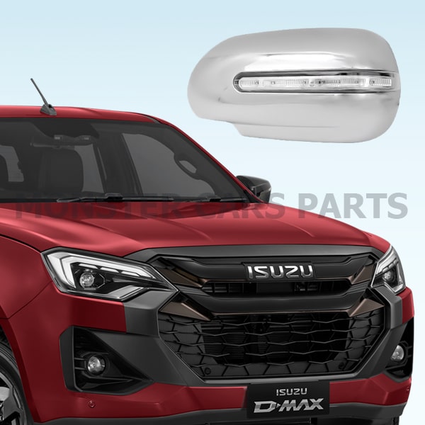 Isuzu D-Max 2012/19 | Διακοσμητικά Καπάκια Καθρεπτών Με Φλας
