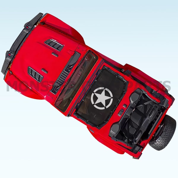Jeep Wrangler JL 2018+ & Gladiator JT 2020+ | Διάτρητο Bikini Top