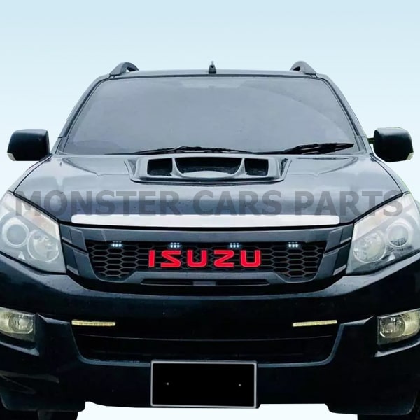 Isuzu D-Max 2012/16 | Μεσαία Μάσκα Με Led