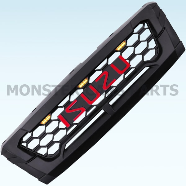 Isuzu D-Max 2012/16 | Μεσαία Μάσκα Με Led