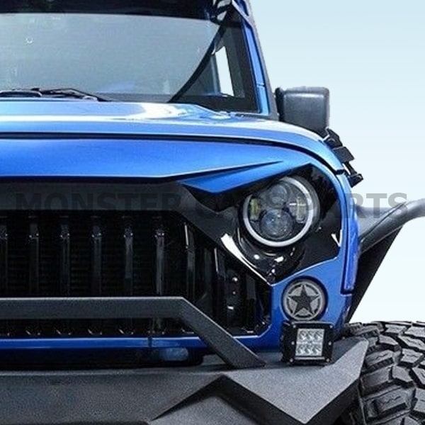 Jeep Wrangler JK 07/18 | Angry Bird Front Grille 3 colors - Image 4