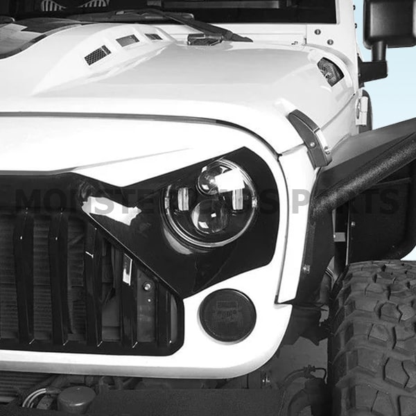 Jeep Wrangler TJ 07/18 | Εμπρόσθια Μάσκα Angry Bird 3 χρώματα