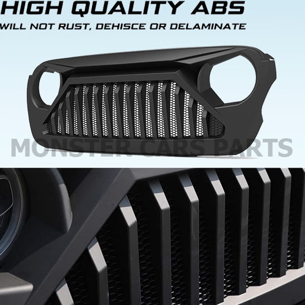Jeep Gladiator JT 2020+ | Εμπρόσθια Μάσκα Angry Bird Τύπος 1