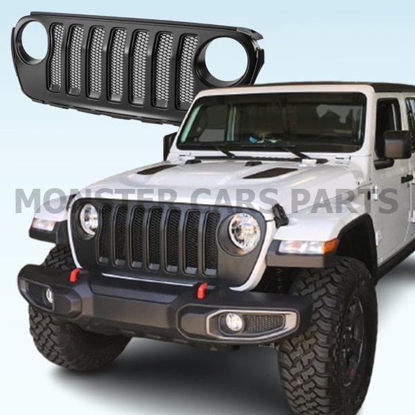 Jeep Gladiator JT 2020+ | Εμπρόσθια μάσκα OEM Matte Black
