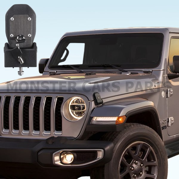 Jeep Wrangler & Gladiator | Κιτ Αντικλεπτική Κλειδαριά Καπό
