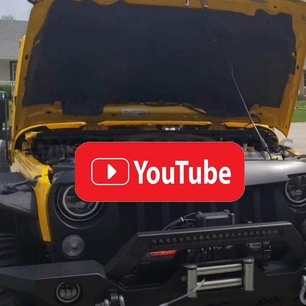 Jeep Wrangler JK 07/18 | Εμπρόσθια Μάσκα Hawke με DRL