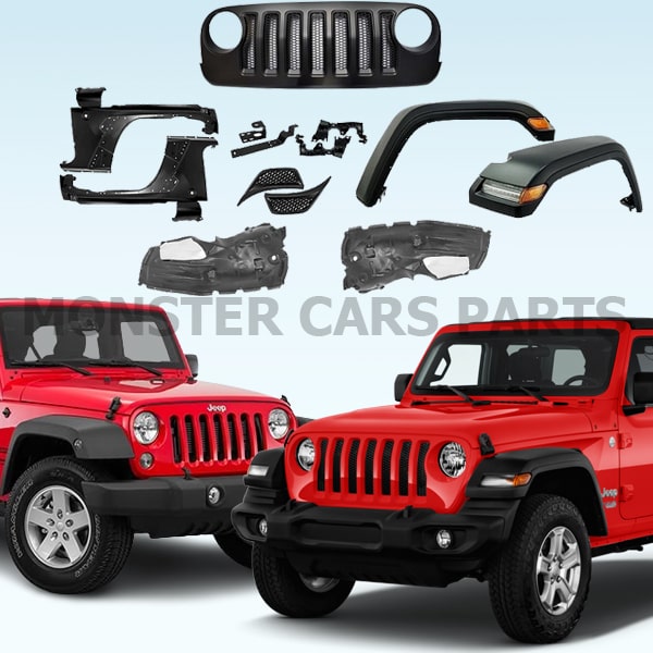 Body Kit αμαξώματος Wrangler JL