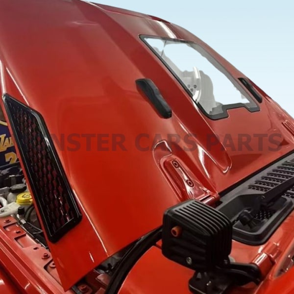 Jeep Wrangler JL 2018+ | Καπό Με Τζάμι Και Αεραγωγούς
