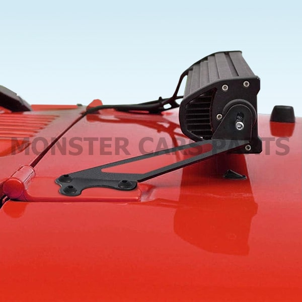 Jeep Wrangler TJ 96/06 | Βάσεις Καπό Για Μπάρα LED 22″