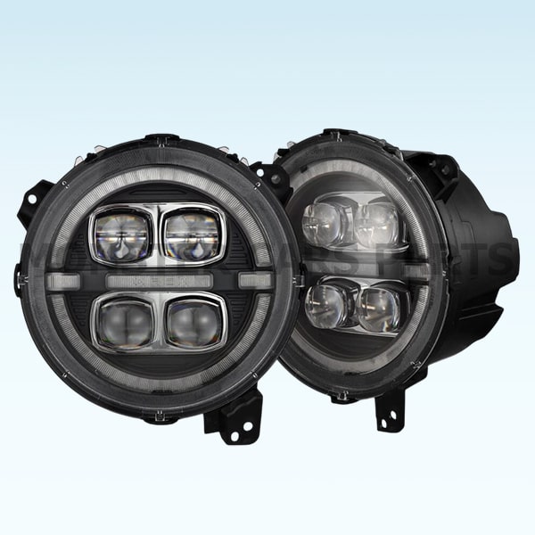 Εμπρόσθια Φανάρια LED NOVA Series Alpha Rex | Jeep Gladiator