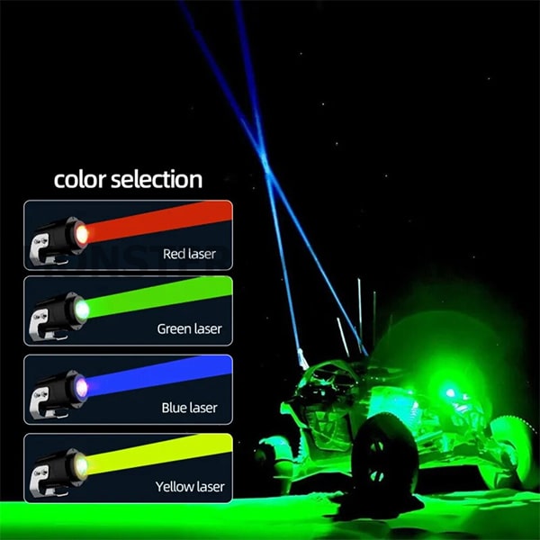 Laser LED 3″ 15W Μαστίγιο