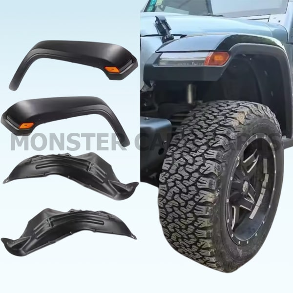 Jeep Wrangler JL 2018+ | Φρύδια Τροχών
